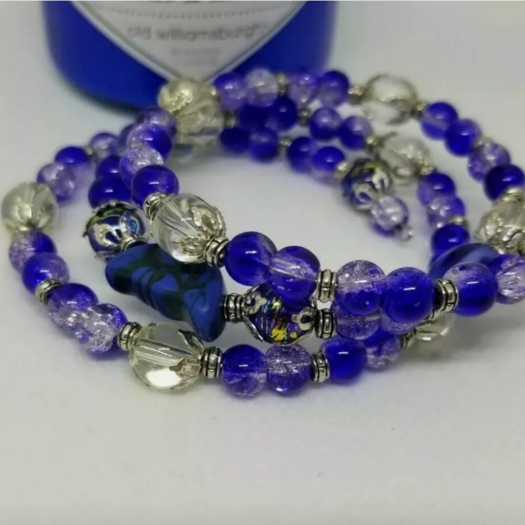 Celestial Memory Wire Bracelet 12$